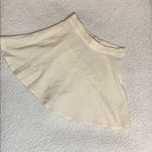 BOGO 50% OFF Forever 21 Floral Cream Skater Skirt